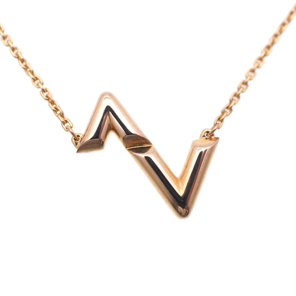 LOUIS VUITTON 18k Gold Necklace